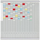 T-Kartentafel OfficePlaner, 100,8 x cm, 16, 50 Stück