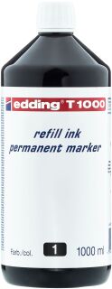 T 1000 Nachfülltinte - 1000 ml, schwarz, 1 St.
