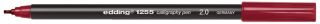 1255 Kalligrafie Stift - Fasermaler, 2,0 mm, karmesin, 1 St.