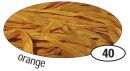 Naturbast Raffia - matt, orange, 50 g, 1 St.