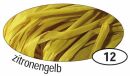 Naturbast Raffia - matt, zitronengelb, 50 g, 1 St.