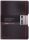 Notizheft flex - A4, PP, 2x 40 Blatt, liniert/kariert, schwarz, 3 St.