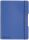 Notizheft flex - A5, PP, 40 Blatt, kariert, blau, 1 St.