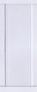 Doppelsatinband - 3 mm x 50 m, weiß, 1 St.
