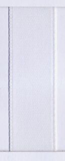 Doppelsatinband - 3 mm x 50 m, weiß, 1 St.