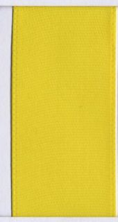 Doppelsatinband - 3 mm x 50 m, gelb, 1 St.