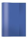 7483 Heftschoner PP - A5, transparent/blau, 25 St.