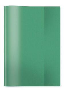 7485 Heftschoner PP - A5, transparent/grün, 25 St.