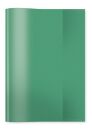 7485 Heftschoner PP - A5, transparent/grün, 25 St.