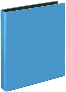 Ringbuch VELOCOLOR®, 2-D-Ring-Mechanik, 25 mm, A4, 258 x 318 mm, hellblau, 1 St.