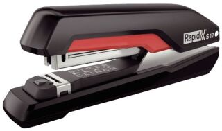Heftgerät Supreme S17 - Metall, 30 Blatt, schwarz/rot, 1 St.