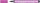 Gefederter Dreikant-Filzstift - Trio Scribbi - Einzelstift - rosa, 5 St.