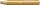 Buntstift, Wasserfarbe & Wachsmalkreide - woody 3 in 1 - Einzelstift - gold, 1 St.