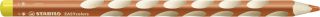 Ergonomischer Buntstift für Linkshänder - EASYcolors - Einzelstift - orange, 6 St.