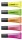 Textmarker - NEON - 5er Pack - gelb, grün, orange, pink, magenta, 1 St.