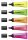 Textmarker - NEON - 5er Pack - gelb, grün, orange, pink, magenta, 1 St.