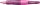Ergonomischer Druck-Bleistift für Rechtshänder - EASYergo 3.15 in pink/lila - Einzelstift - inklusive 1 dicken Mine - Härtegrad HB & Spitzer, 1 St.