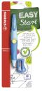 Ergonomischer Druck-Bleistift für Linkshänder - EASYergo 3.15 in hellblau/dunkelblau - Einzelstift - inklusive 1 dicken Mine - Härtegrad HB & Spitzer, 1 St.