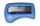 Ergonomischer Druck-Bleistift für Linkshänder - EASYergo 3.15 in hellblau/dunkelblau - Einzelstift - inklusive 1 dicken Mine - Härtegrad HB & Spitzer, 1 St.