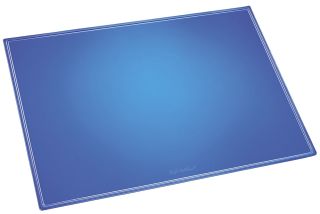 Schreibunterlage DURELLA - 53 x 40 cm, transluzent neonblau, 1 St.