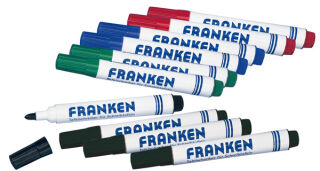 Board-Marker X-tra! Line, nachfüllbar, 2-6, farblich sortiert in schwarz, rot, g