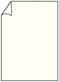 Coloretti Briefbogen - A4, 80g, 10 Blatt, creme, 1 St.
