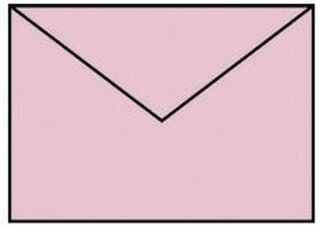 Coloretti Briefumschläge - B6, 5 Stück, rosa, 1 St.