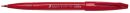 Kalligrafiestift Sign Pen Brush - Pinselspitze, rot, 10 St.