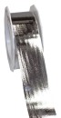 Ringelband - 40 mm x 25 m, metallic-silber, 1 St.