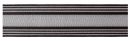 Zierband mit Draht Trauer - 25 mm x 20 m, schwarz, 1 St.