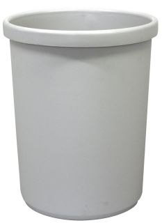 Papierkorb, 33 Liter - hellgrau, Ø min/max: 290/335 / 430 mm hoch, 1 St.