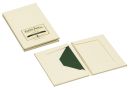 Paper Royal Kartenmappe - DIN A6/C6, chamois, 8 Karten...