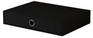 Schubladenbox SOHO - einzel Schublade für A4, schwarz, 1 St.