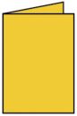 Coloretti Doppelkarte - A6 hoch, 5 Stück, goldgelb,...