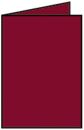 Coloretti Doppelkarte - A6 hoch, 5 Stück, rosso, 1 St.