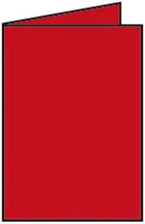 Coloretti Doppelkarte - B6 hoch, 5 Stück, mohn, 1 St.
