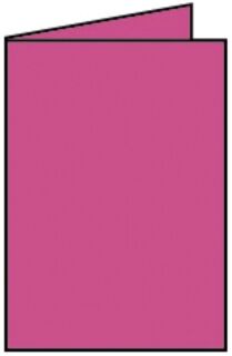 Briefkarte B6 HD 5ST pink, 10 St.