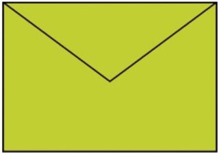 Coloretti Briefumschläge - C5, 5 Stück, hellgrün, 1 St.