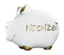 Spardose Schwein "Hochzeit" - Keramik, klein, 3...