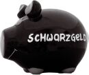 Spardose Schwein "Schwarzgeld" - Keramik,...