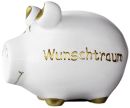 Spardose Schwein "Wunschtraum" - Keramik,...