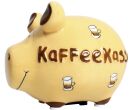 Spardose Schwein "Kaffeekasse" - Keramik,...