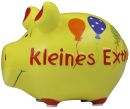 Spardose Schwein "Kleines Extra" - Keramik,...