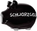 Spardose Schwein "Schwarzgeld" - Keramik,...