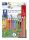Farbstifte Bonuspack Noris® super jumbo - 4 mm, dreikant, Kartonetui, 10+2 Farben + Spitzer, 1 St.