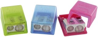 Spitzdose doppelt flach - 2in1 Box, farbig sortiert, 12 St.