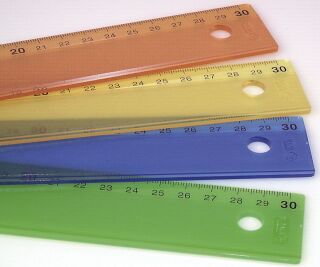 Lineal 30cm Kunststoff  KUM L3 ICE, 1 St.