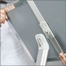Infoboard Curved, DIN A3 Rondo, silber