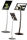 Infoboard Curved, DIN A3 Rondo, silber