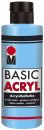 Basic Acryl - Hellblau 090, 80 ml, 1 St.